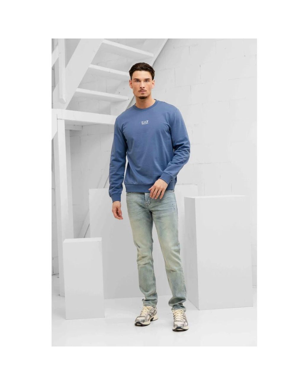 Emporio Armani Blue Sweatshirts for men