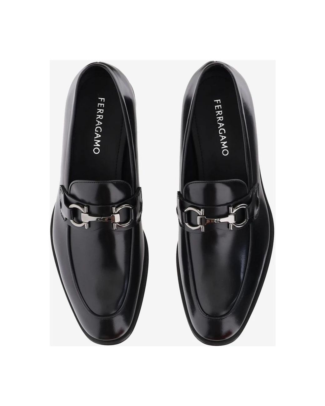 Ferragamo Black Loafers for men