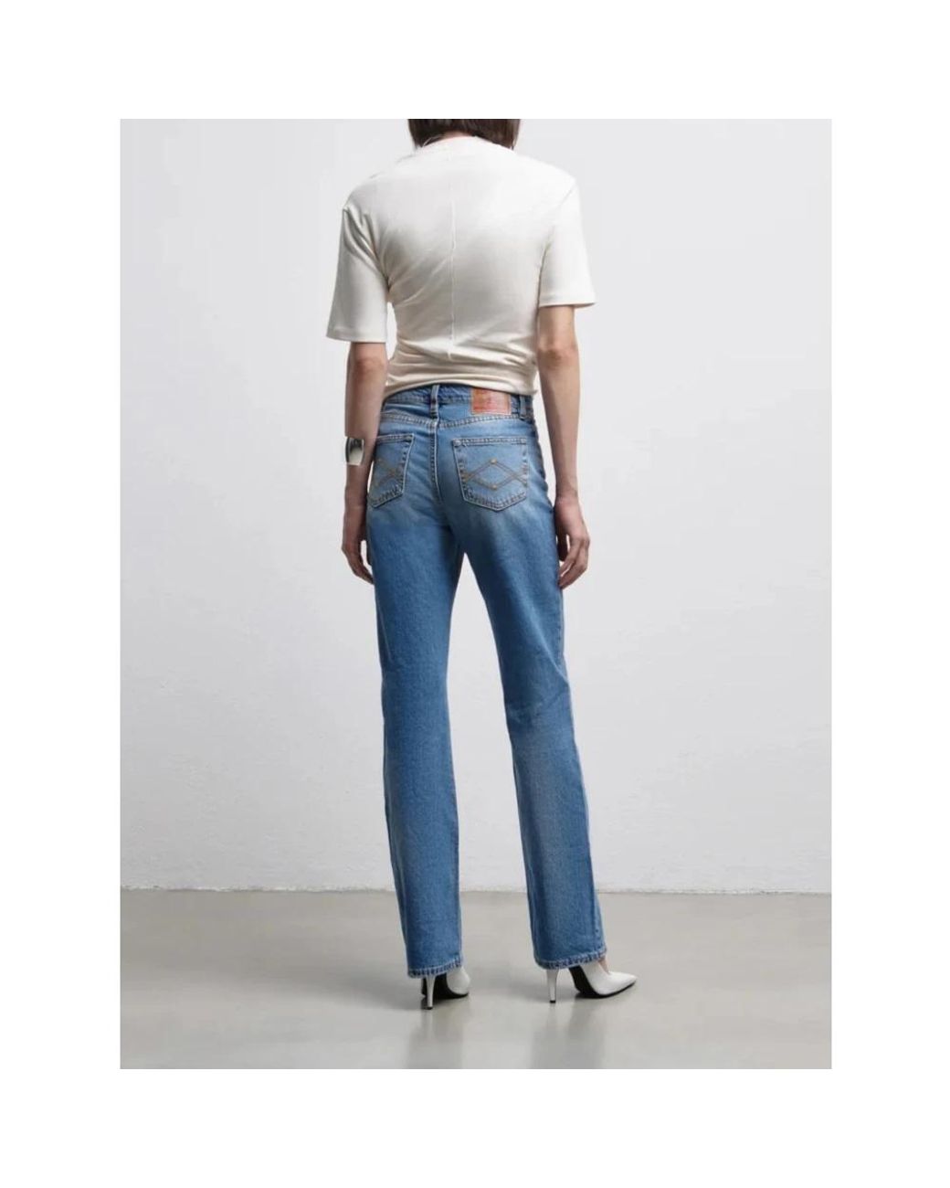 Washington DEE-CEE U.S.A. Blue Straight Fit Jeans