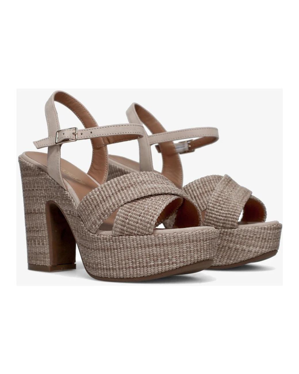 Sangiorgio Gray High Heel Sandals