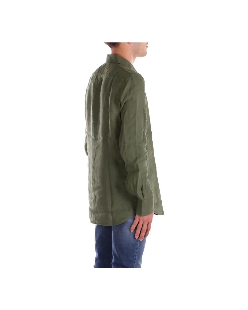 Mc2 Saint Barth Casual Shirts in het Green voor heren