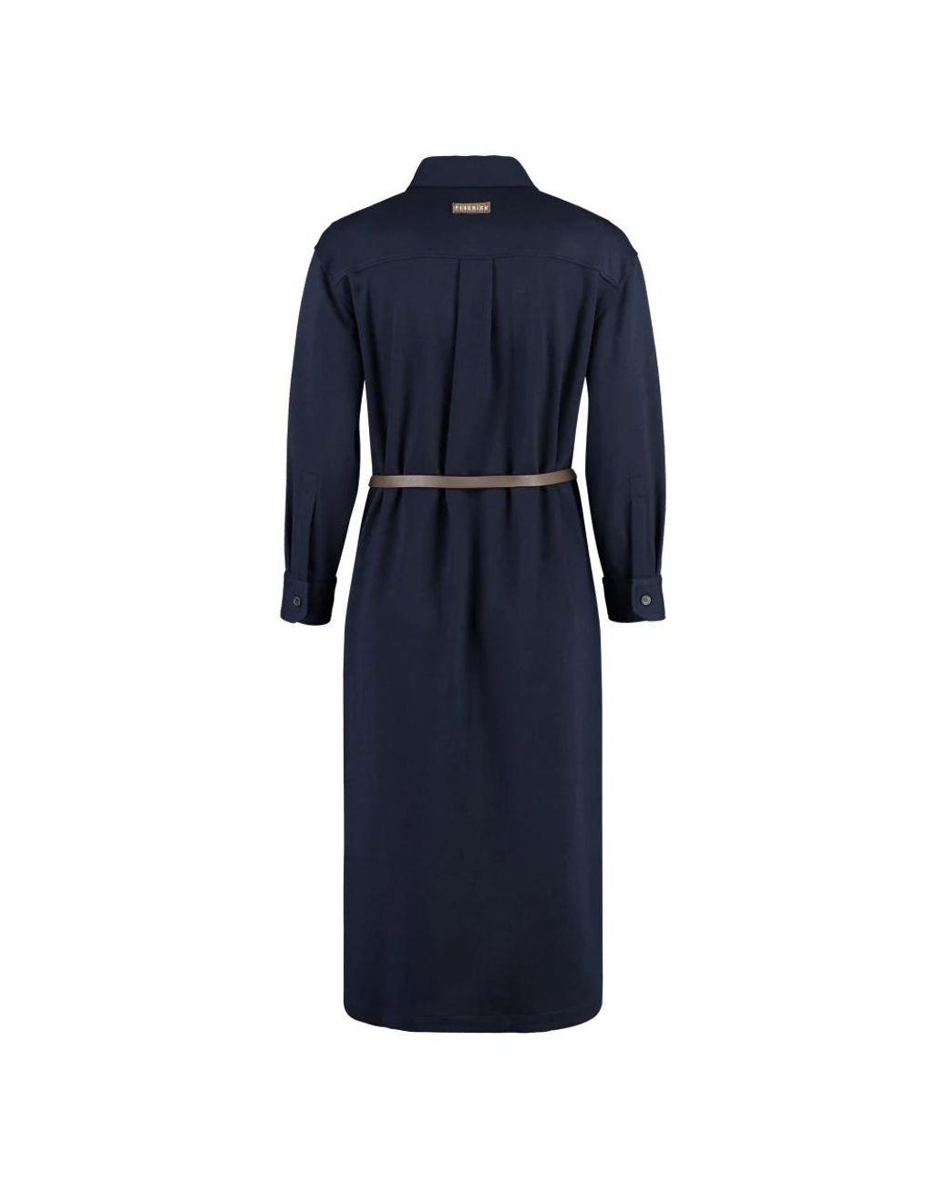 Peserico Blue Shirt Dresses