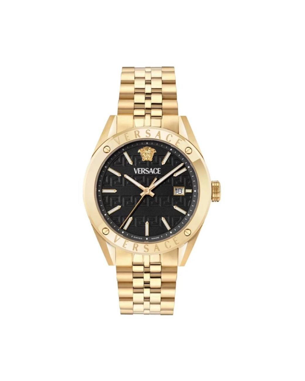 Versace Analoguhr in Metallic für Herren