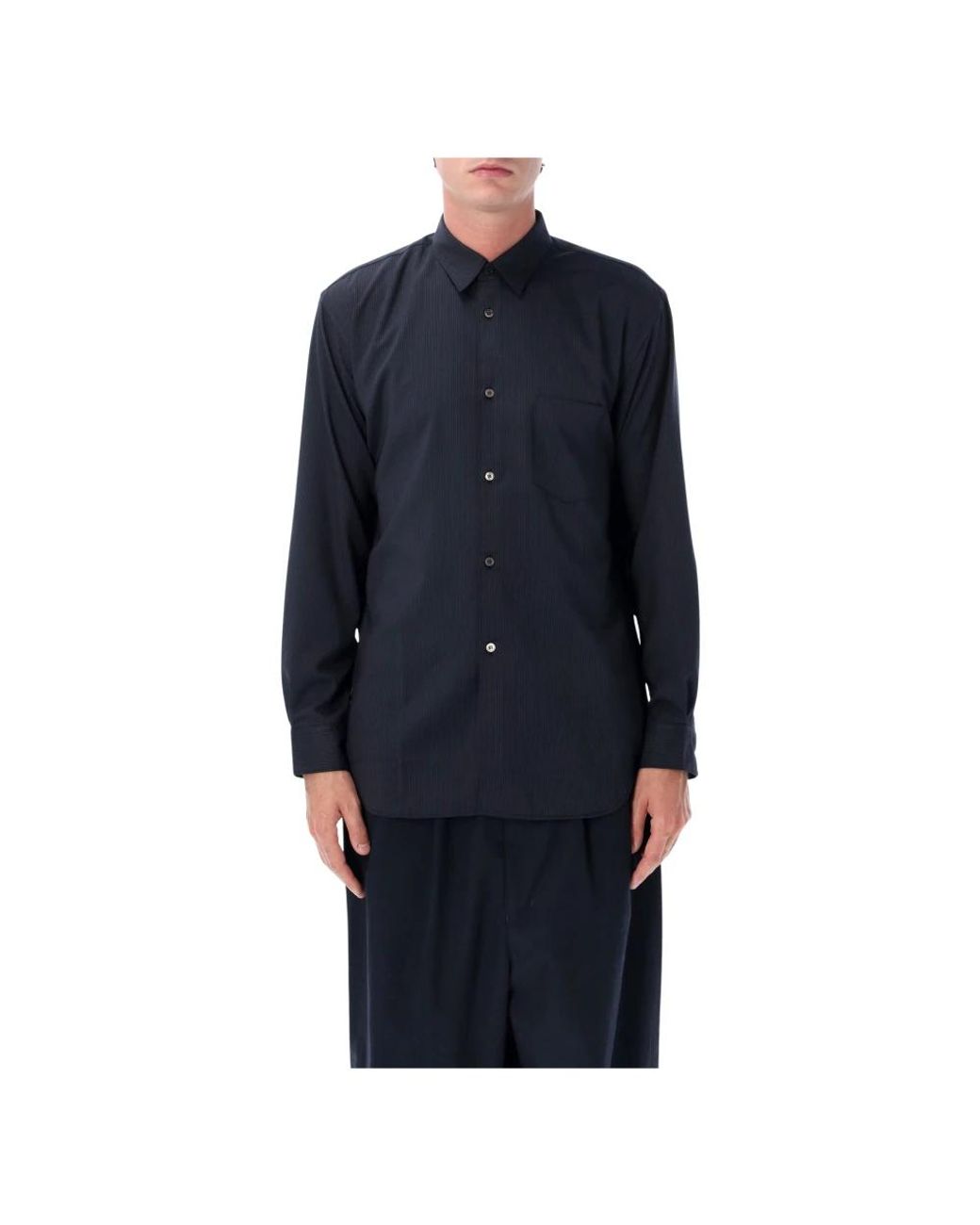 Comme des Garçons Blue Casual Shirts for men