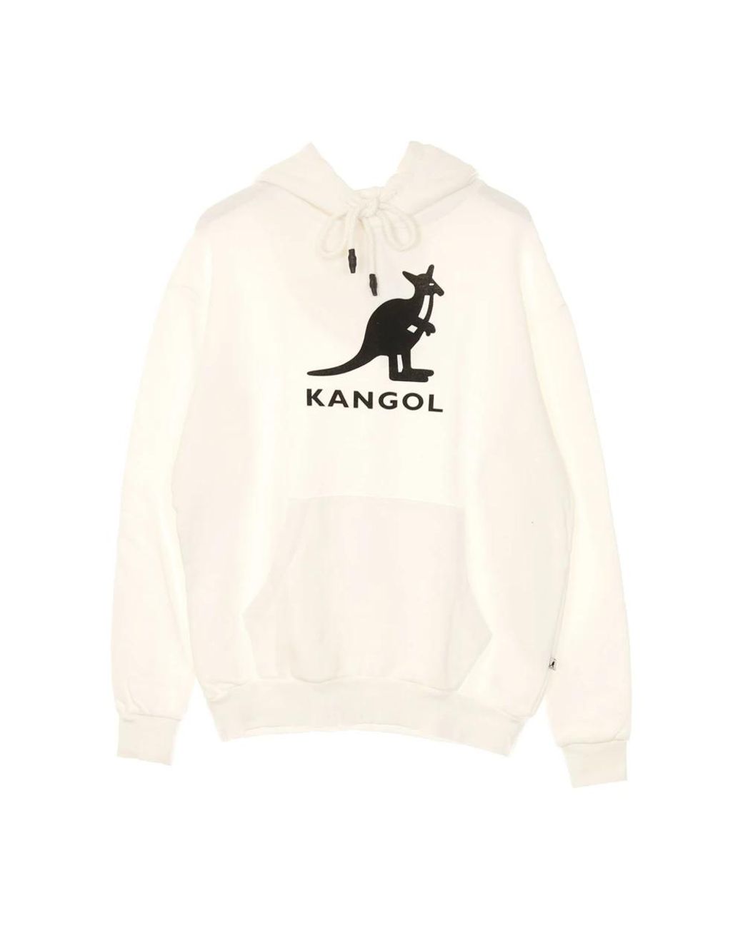 Kangol Hoodies & Sweatvesten ,Katoen Off/ Hoodie Lange Mouw in het White voor heren