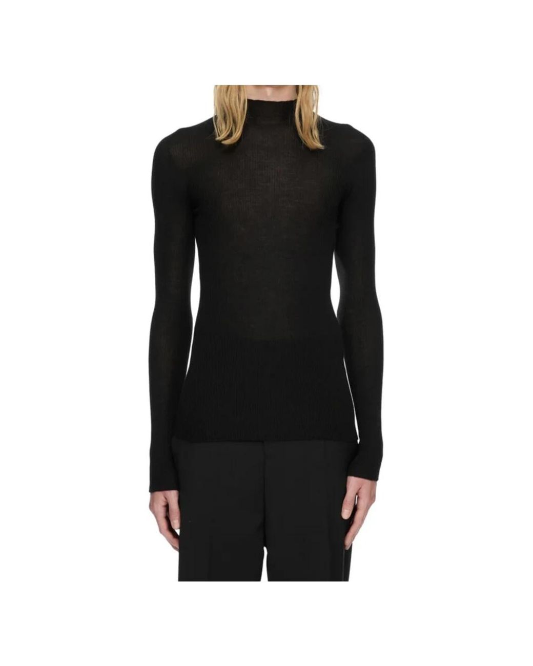 Rick Owens Black Turtlenecks