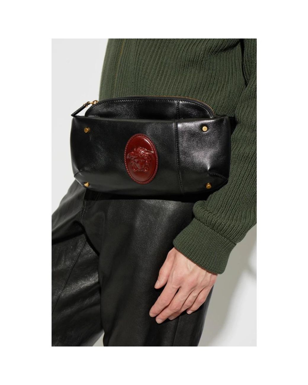 Belt Bags di Versace in Black da Uomo