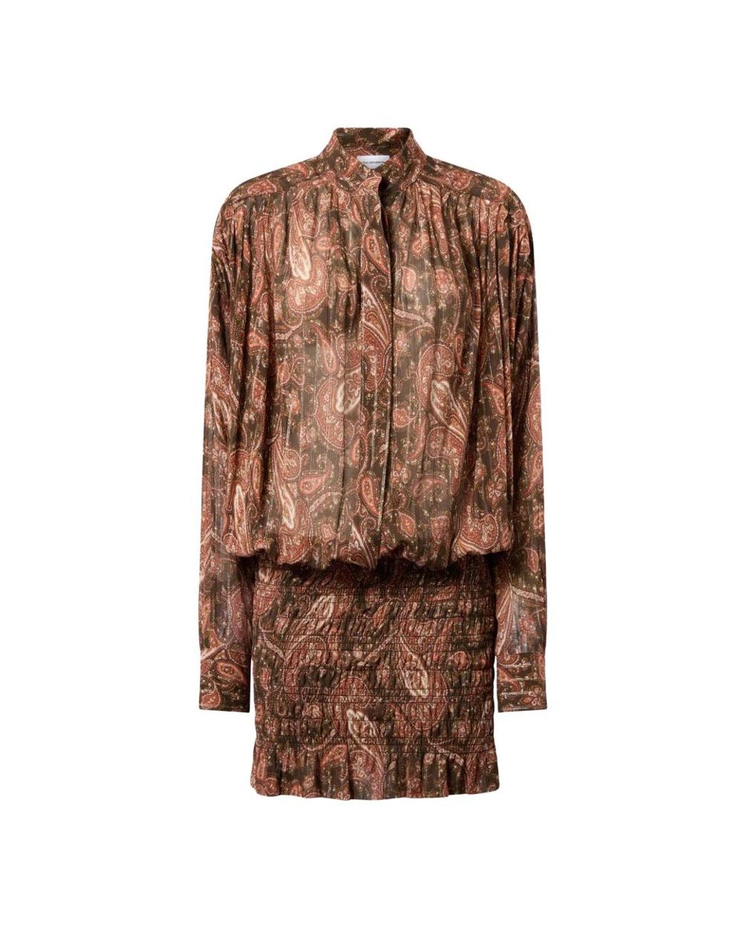 ANDAMANE Brown Short Dresses