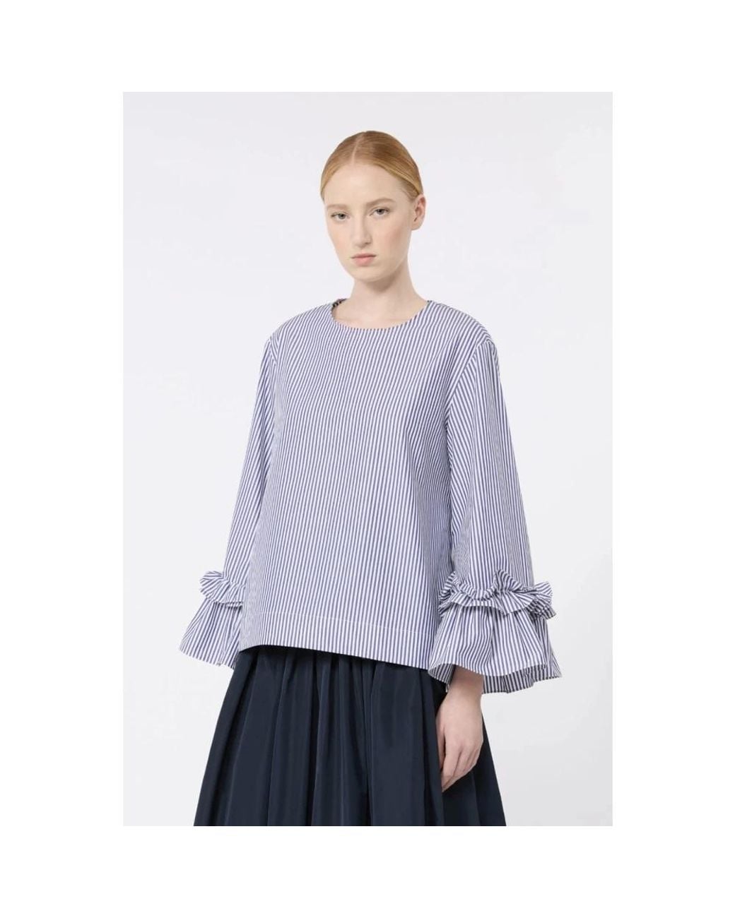 Max Mara Blue Blouses