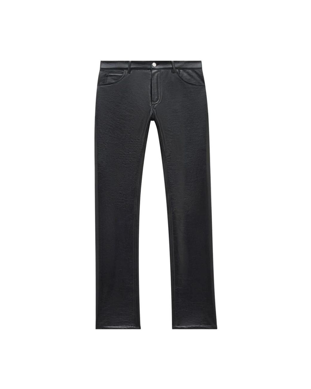 Courreges Blue Straight Trousers for men