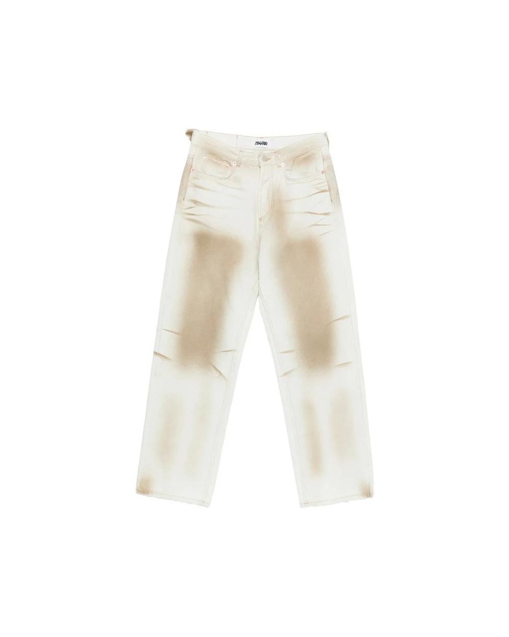 Magliano White Straight Jeans for men