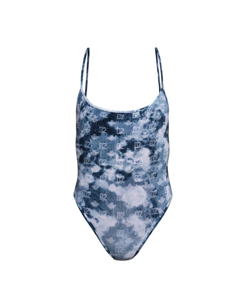 DSquared² Badmode ,Blauw ,Swimwear in het Blue