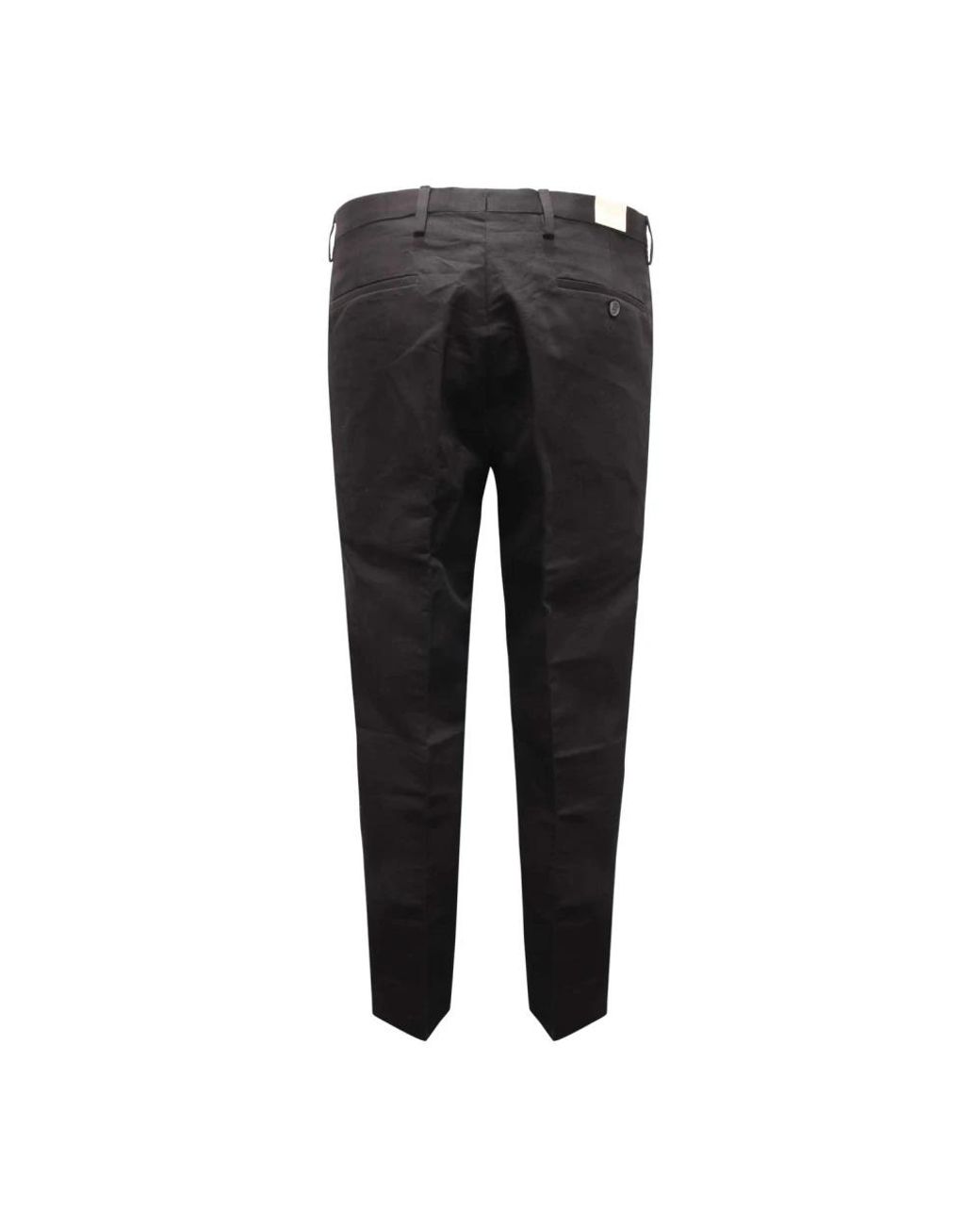 BRIGLIA Black Chinos for men