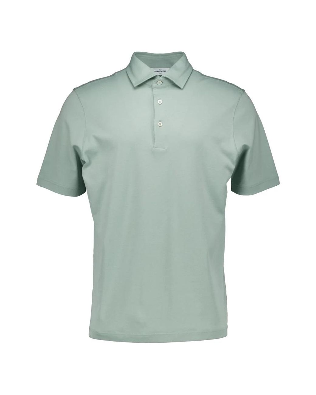 Gran Sasso Green Polo Shirts for men