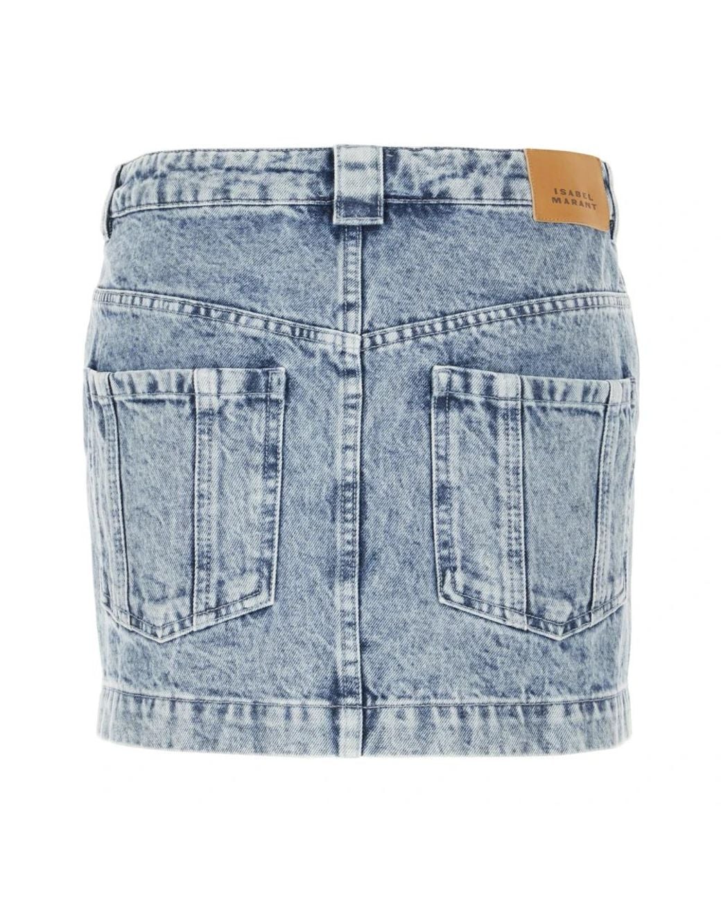 Isabel Marant Blue Denim Skirts
