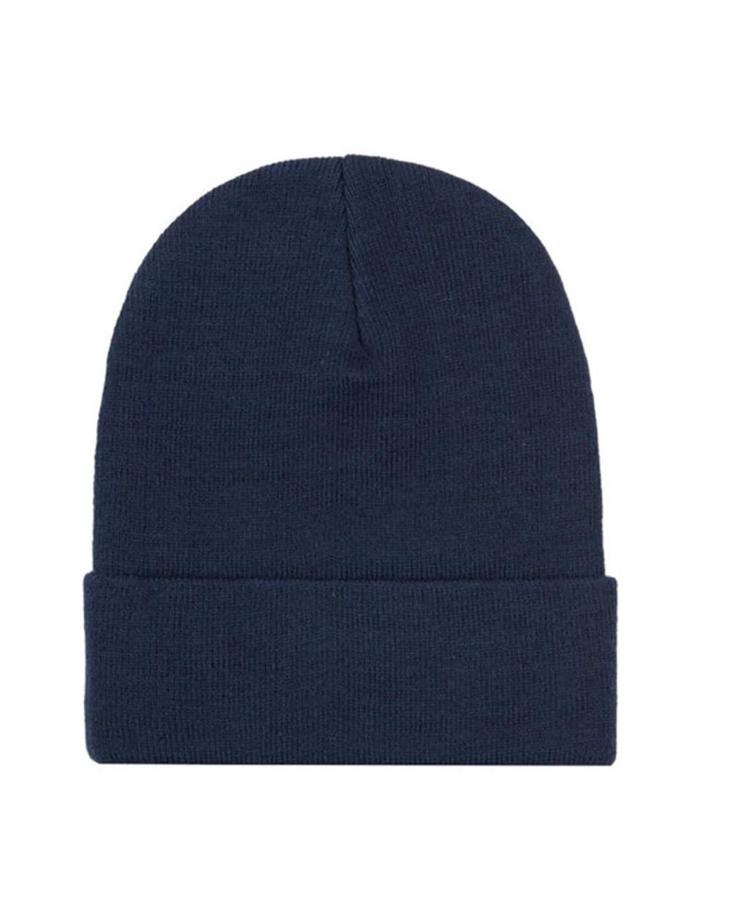 Penfield Blue Smooth-Knit Beanie