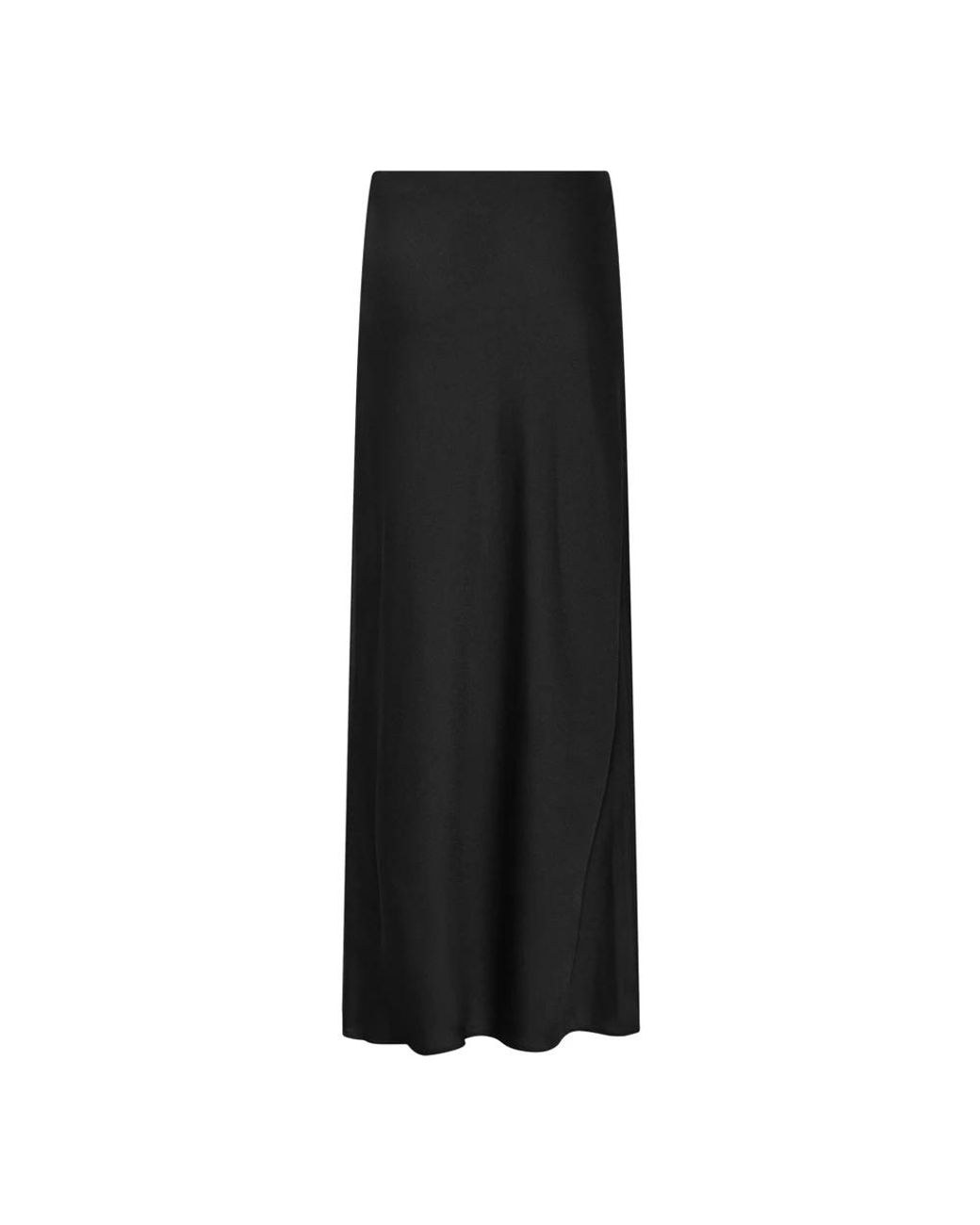 Maxi Skirts Bruuns Bazaar de color Black