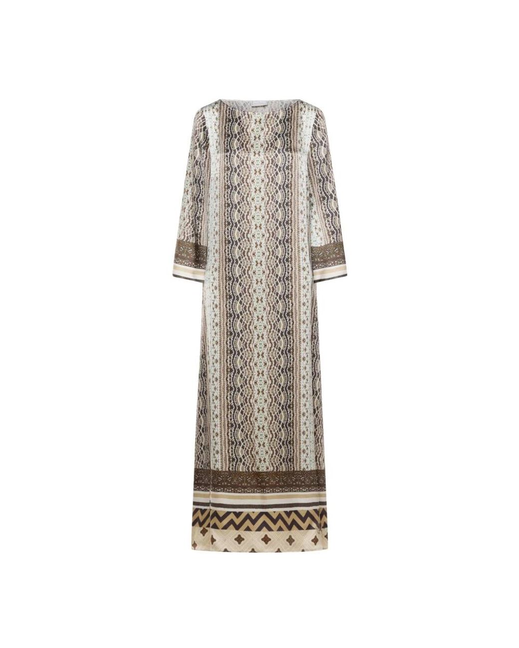 Pierre Louis Mascia Natural Maxi Dresses