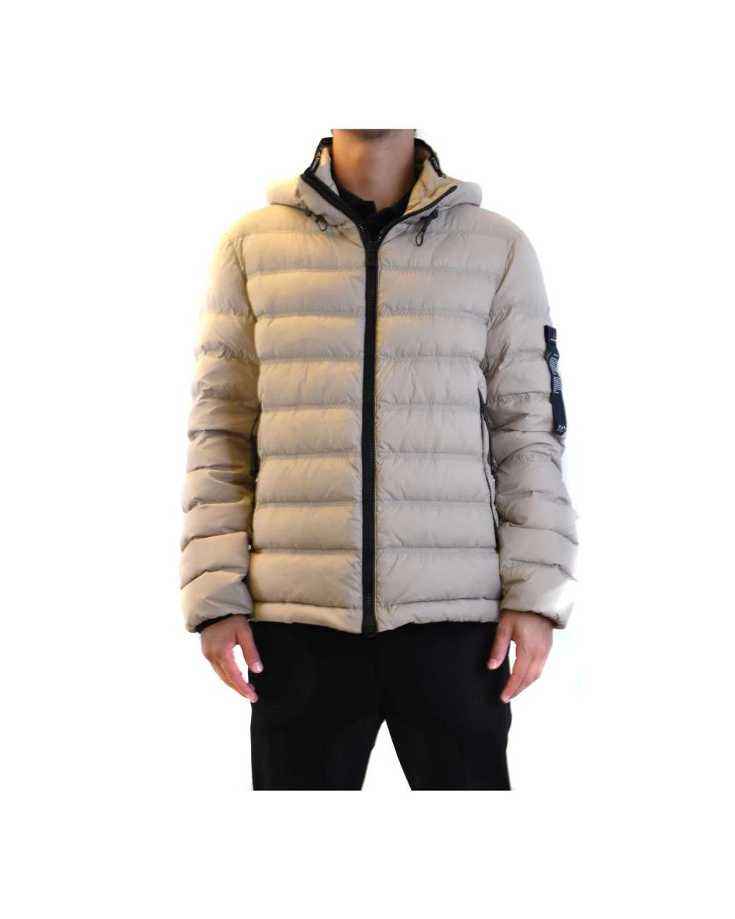 Peuterey Gray Down Jackets for men