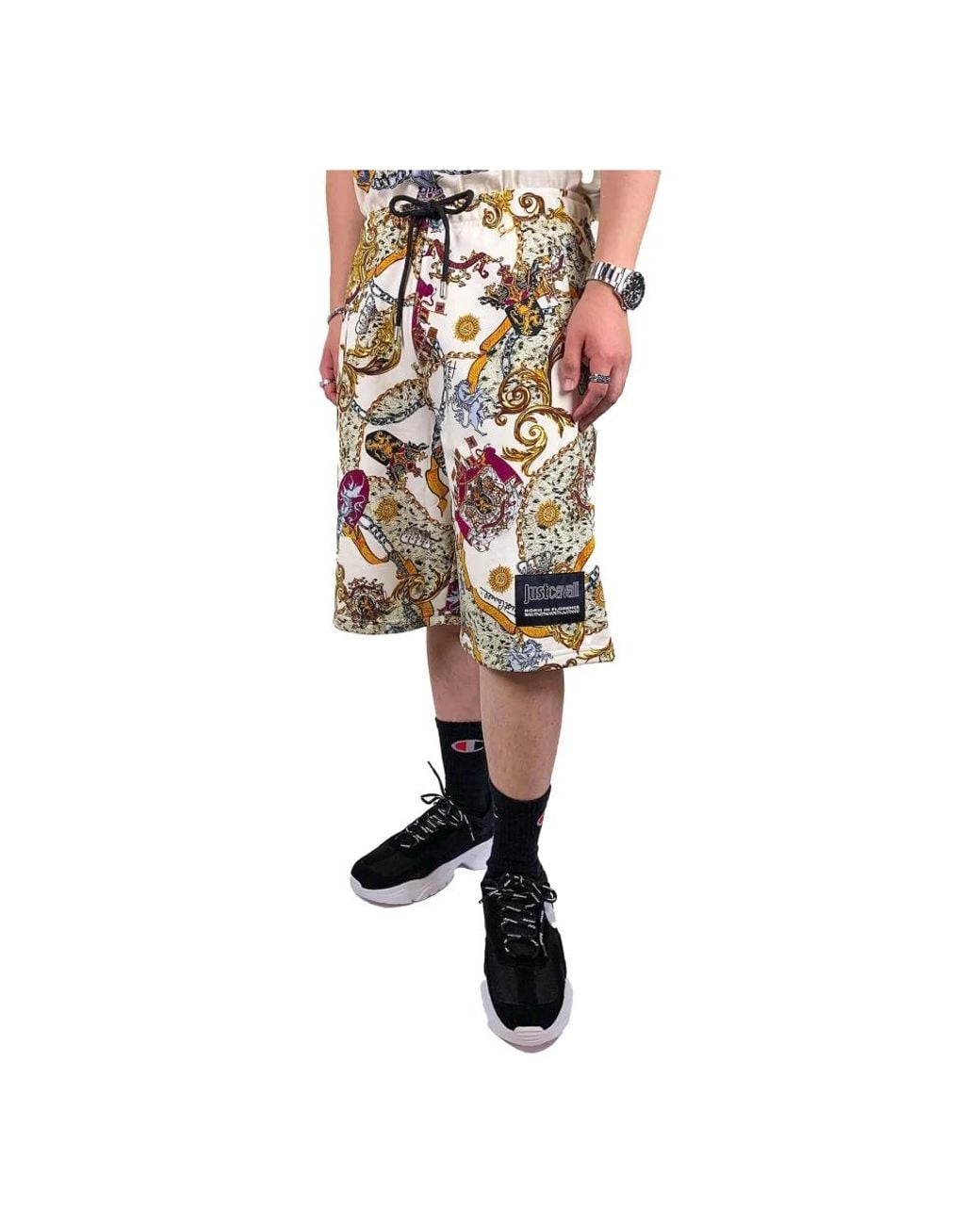 Just Cavalli Natural Bermudas for men