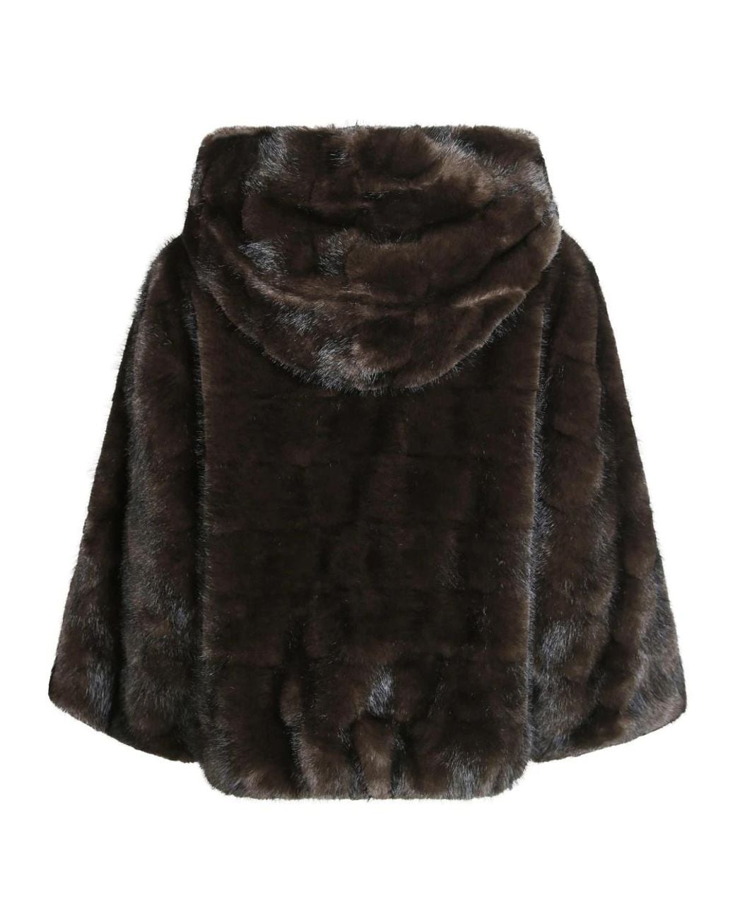Pinko Black Faux Fur & Shearling Jackets