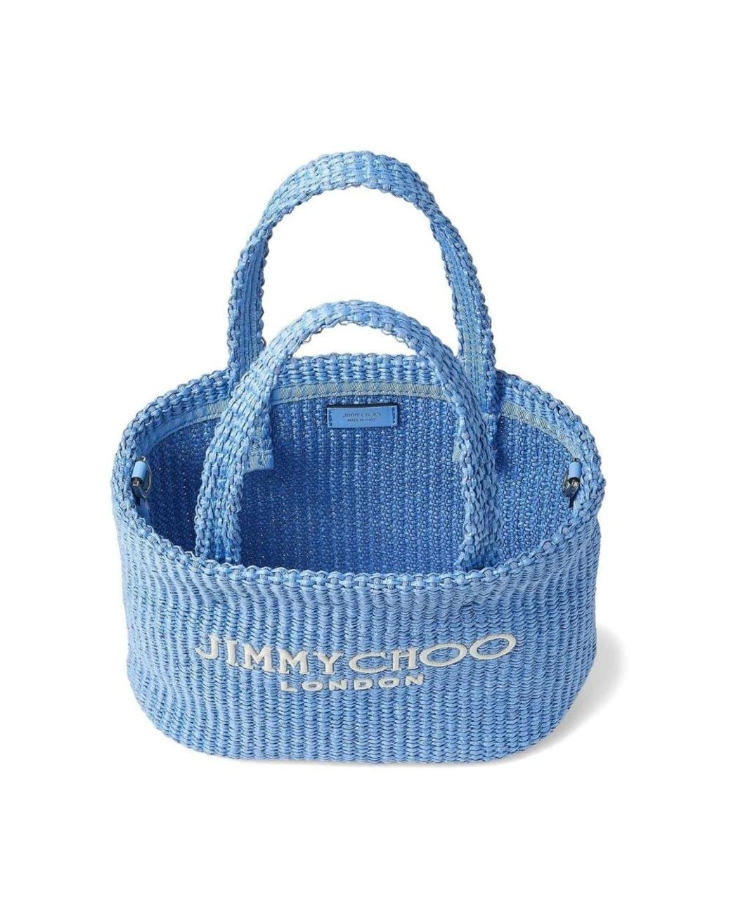 Jimmy Choo Blue Shopping Bags