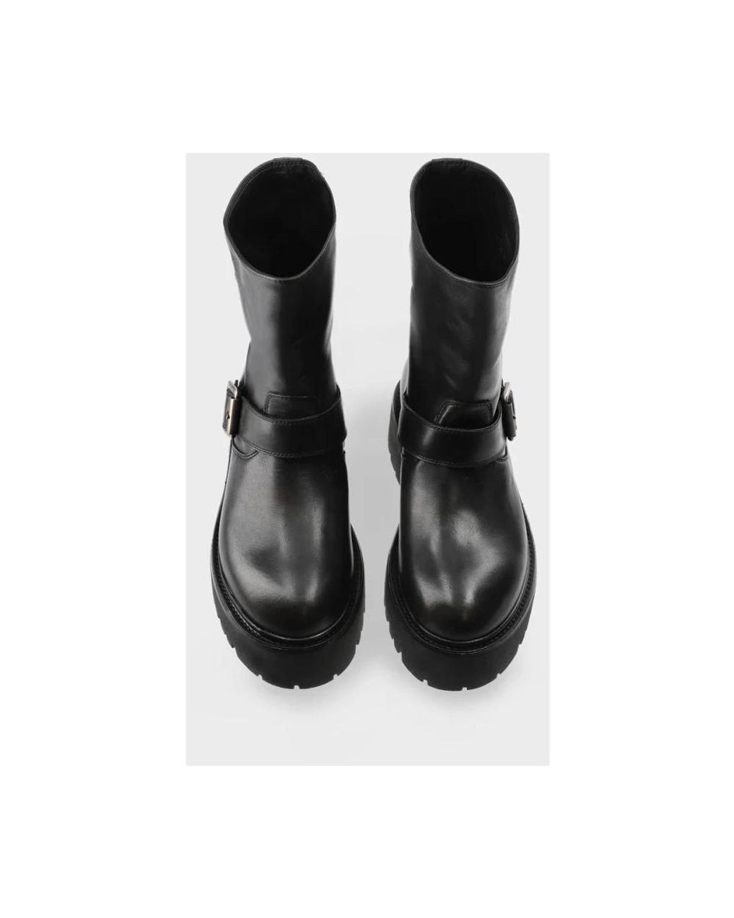 COPENHAGEN Black Ankle Boots