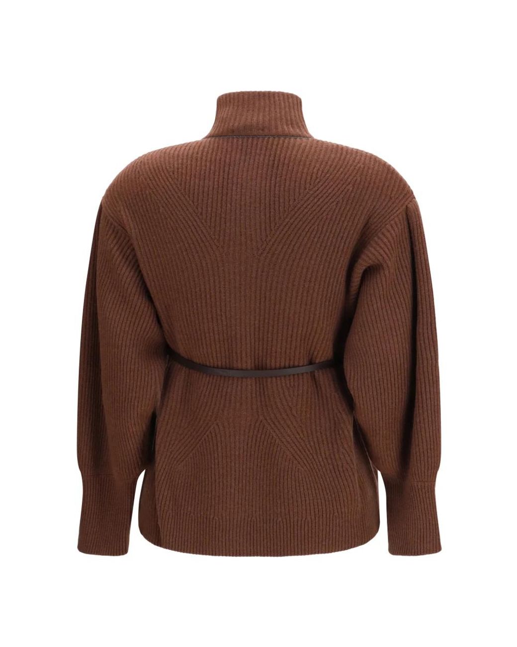 Cardigans Brunello Cucinelli de color Brown