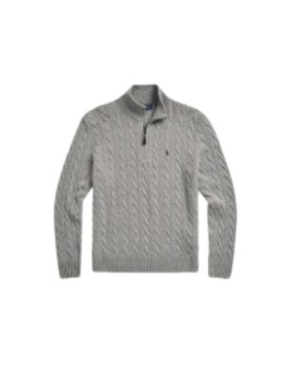 Polo Ralph Lauren Gray Round-Neck Knitwear for men