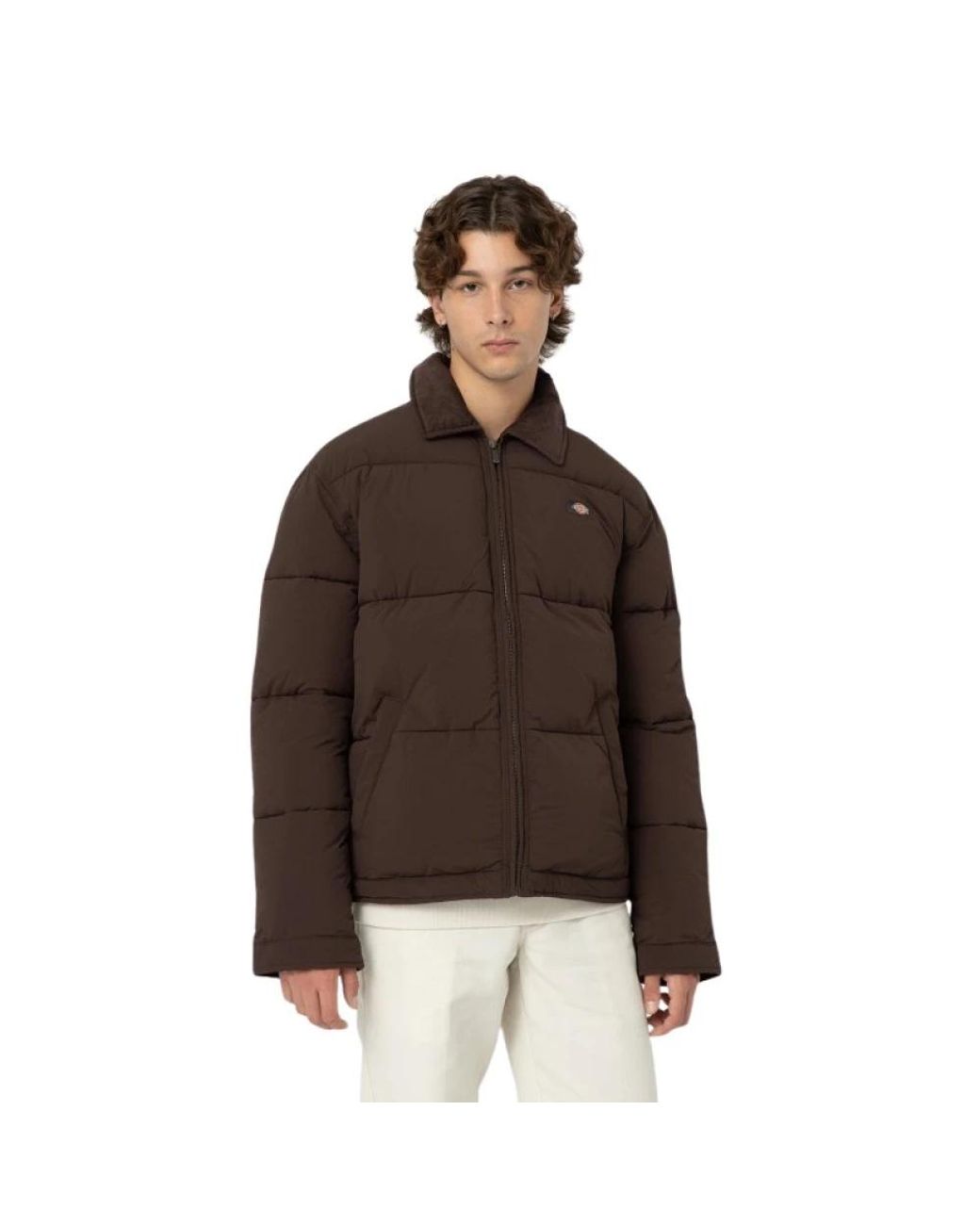 Dickies Jassen ,Bruin ,Leer Eisenhower Puffer Jacket in het Brown voor heren