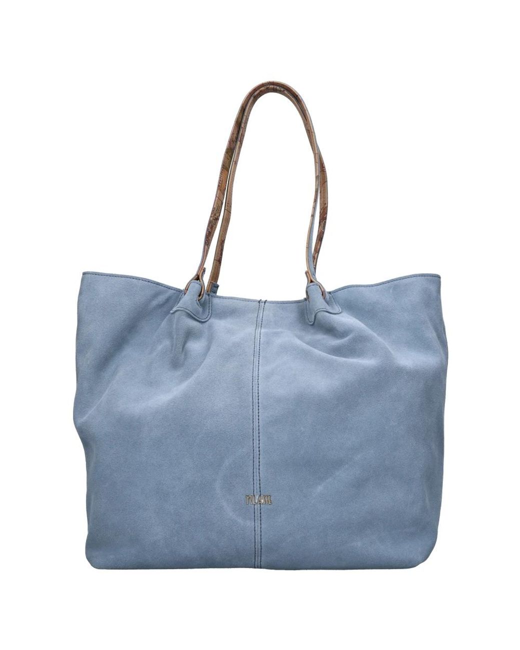 Alviero Martini 1A Classe Blue Shopping Bags