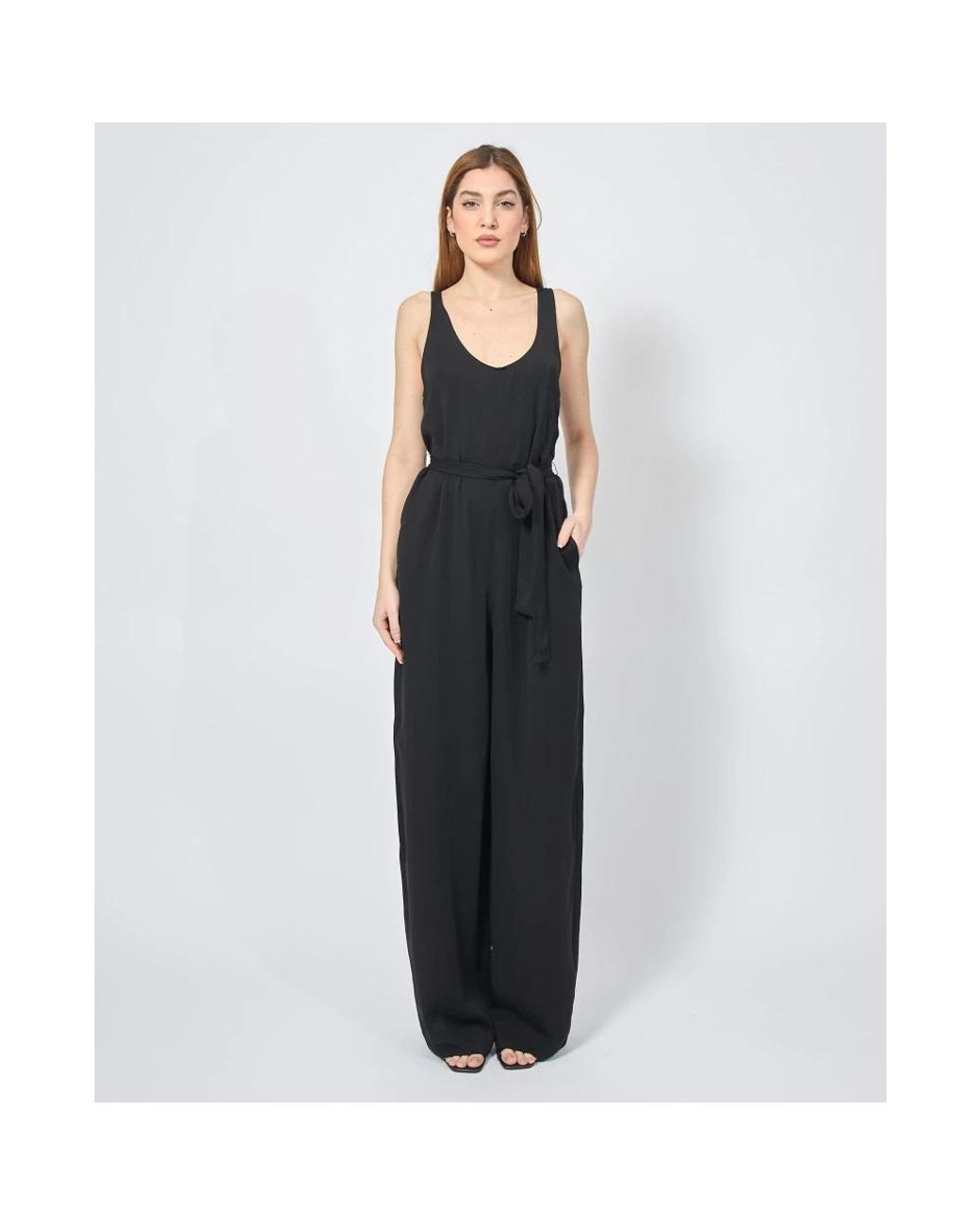 ARMANI EXCHANGE Black Jumpsuits