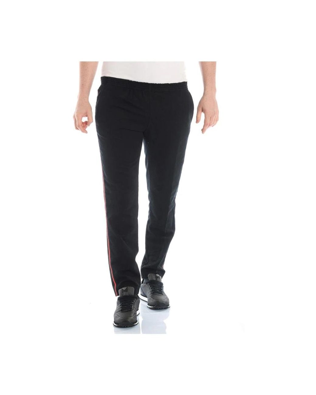 Daniele Alessandrini Black Sweatpants for men