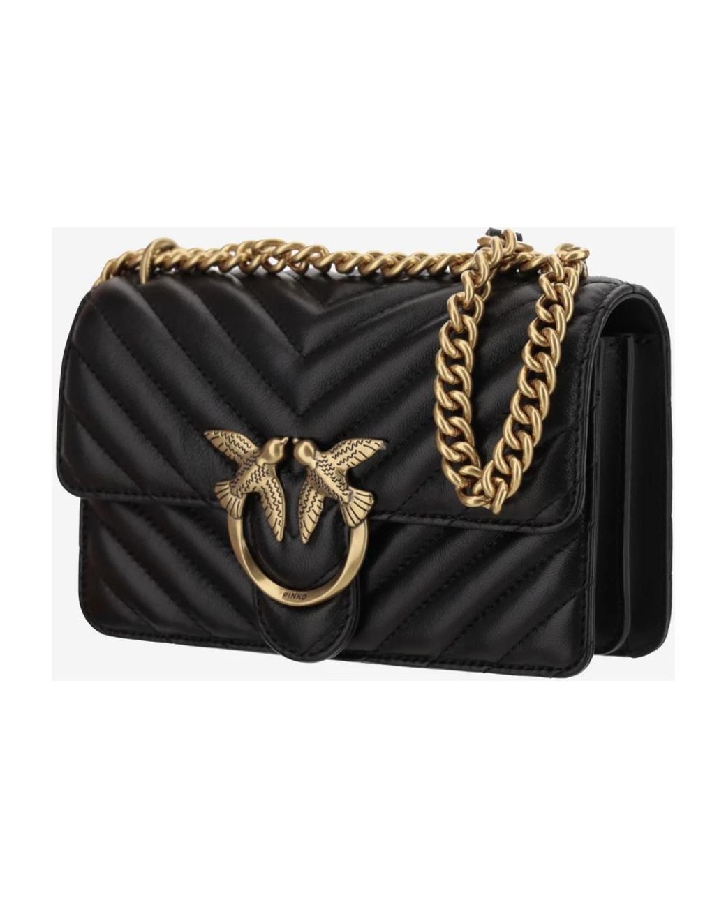 Pinko Black Cross Body Bags