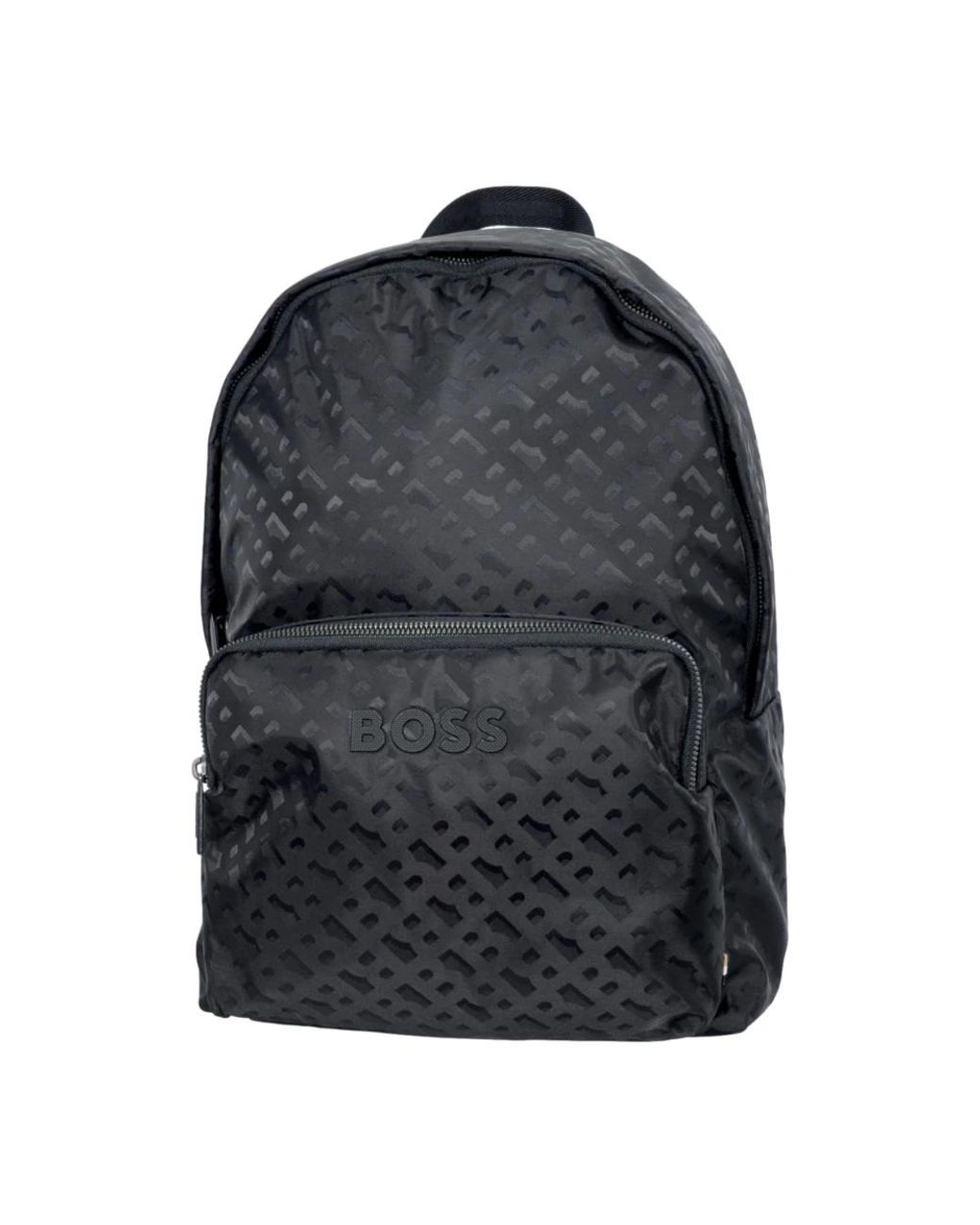 Boss Gray Backpacks for men