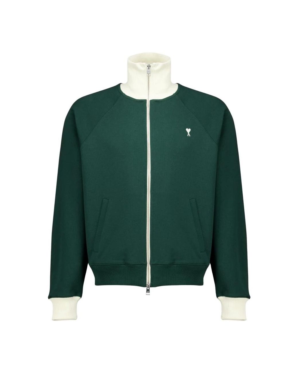 AMI Green Zip-Throughs for men