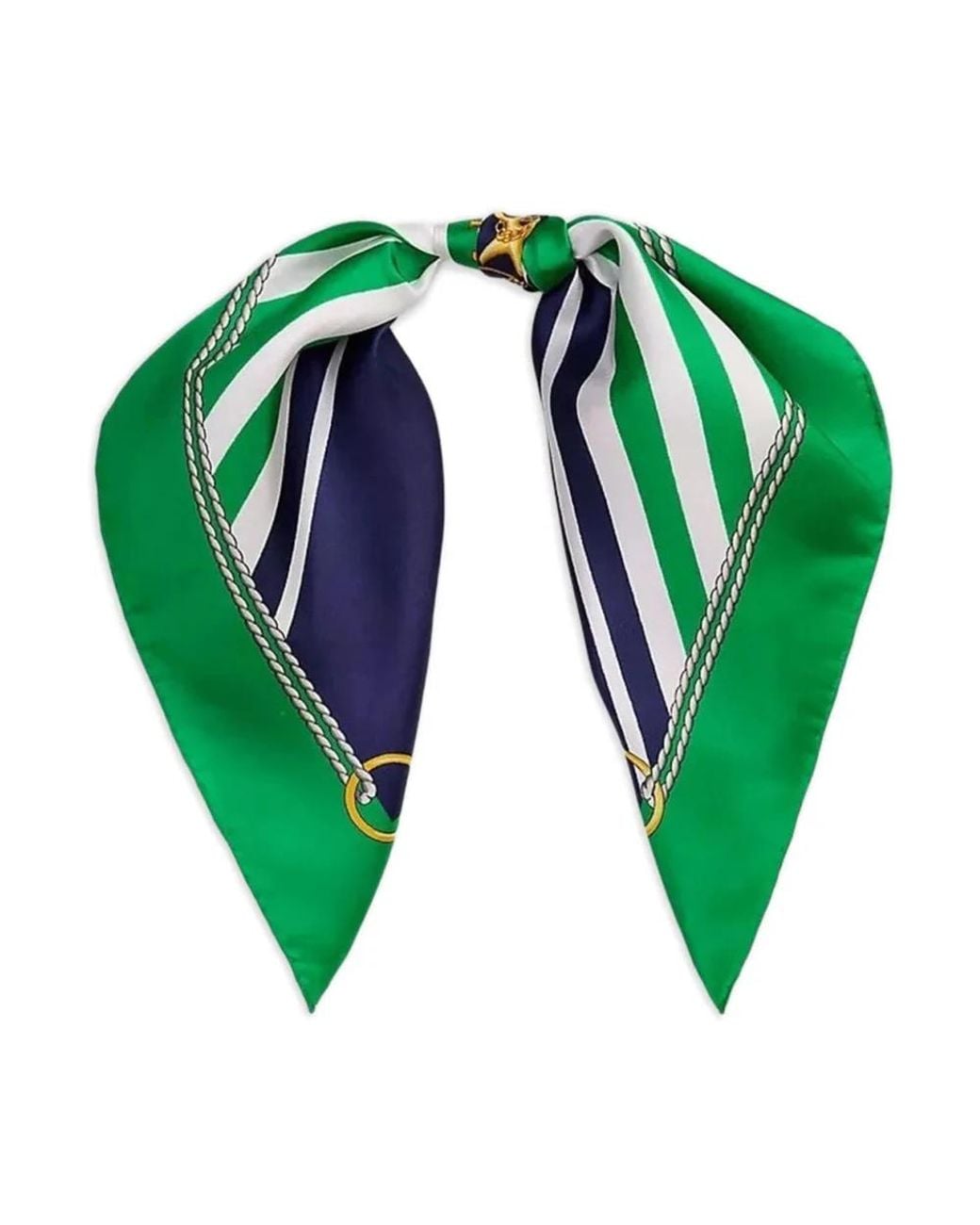Ralph Lauren Green Silk Scarves