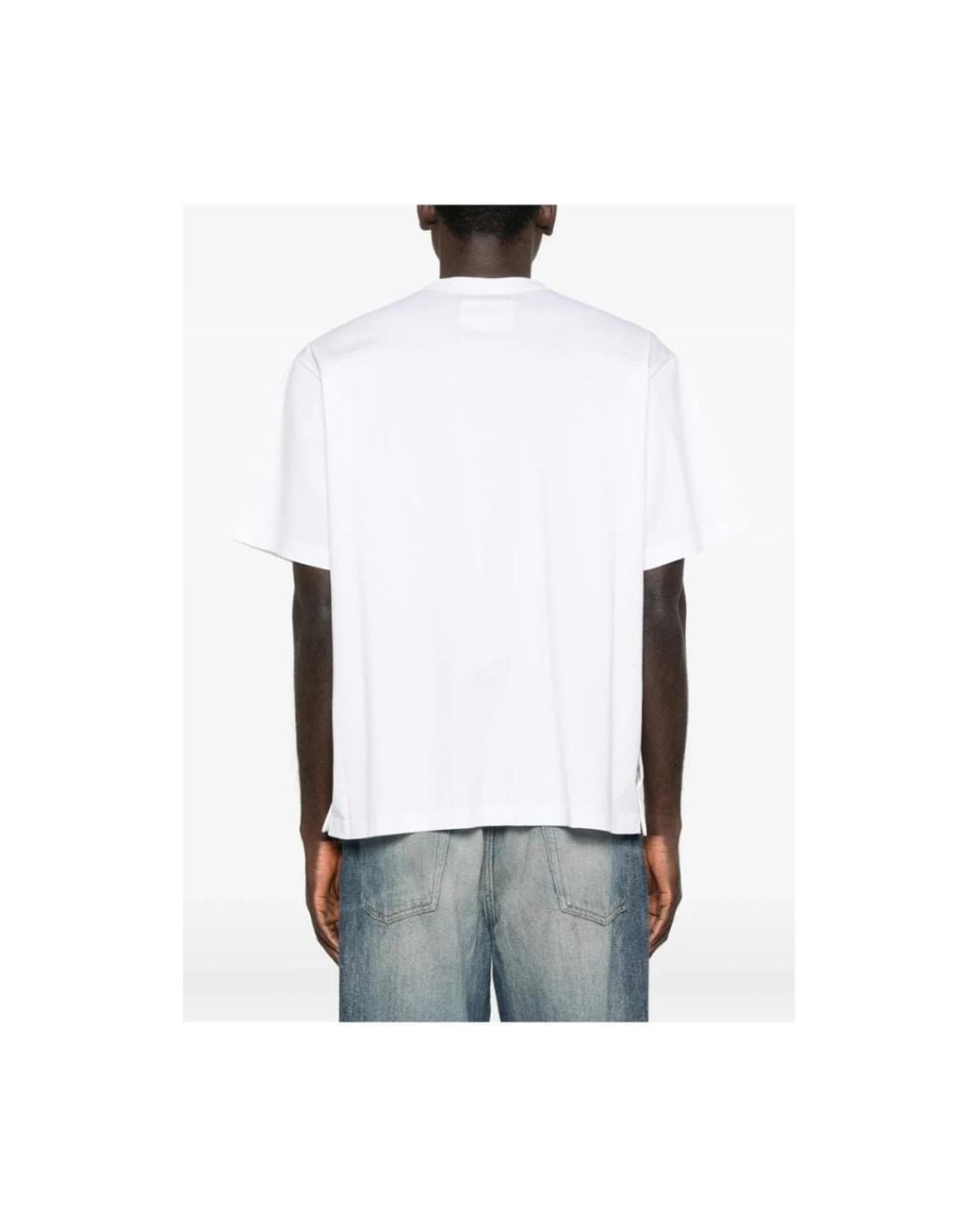 Sacai White T-Shirts for men