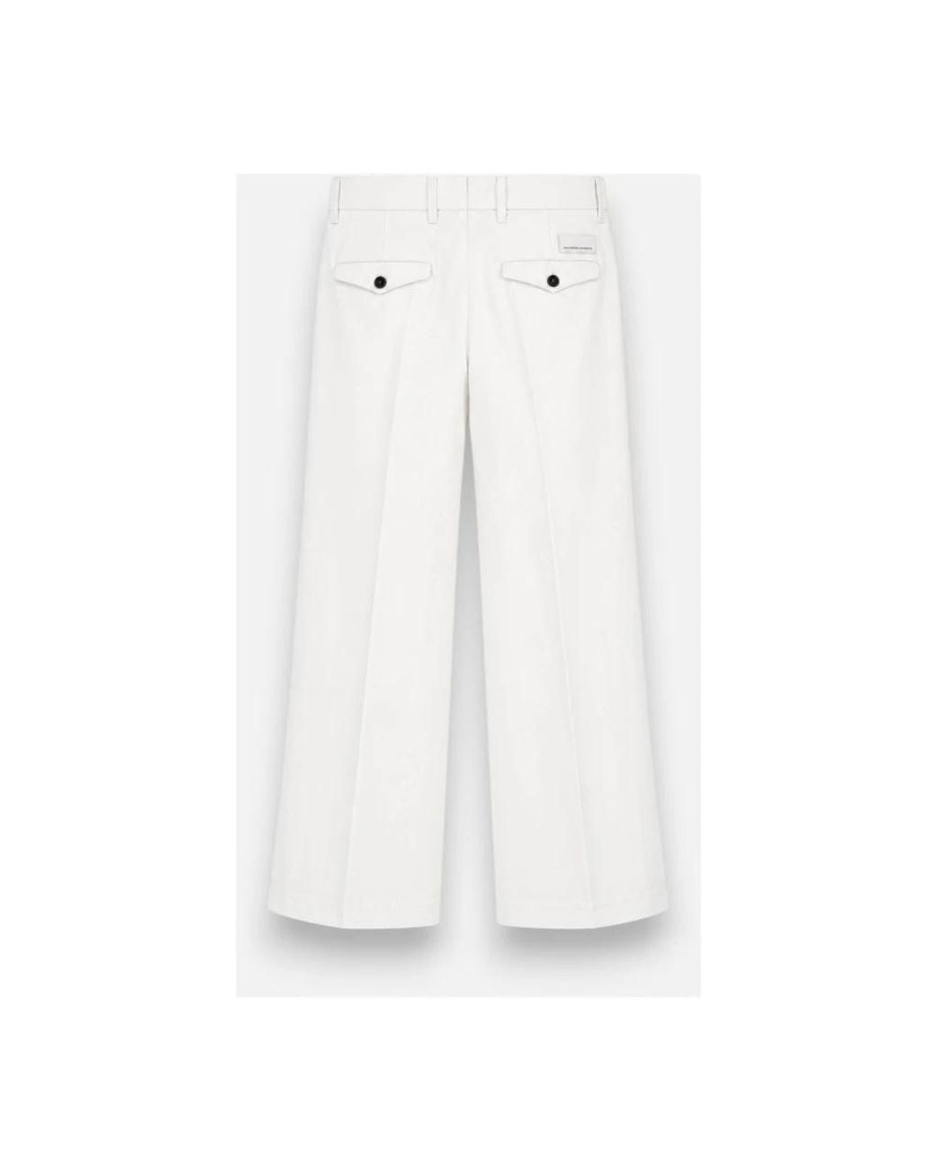 Nine:inthe:morning White Wide Trousers