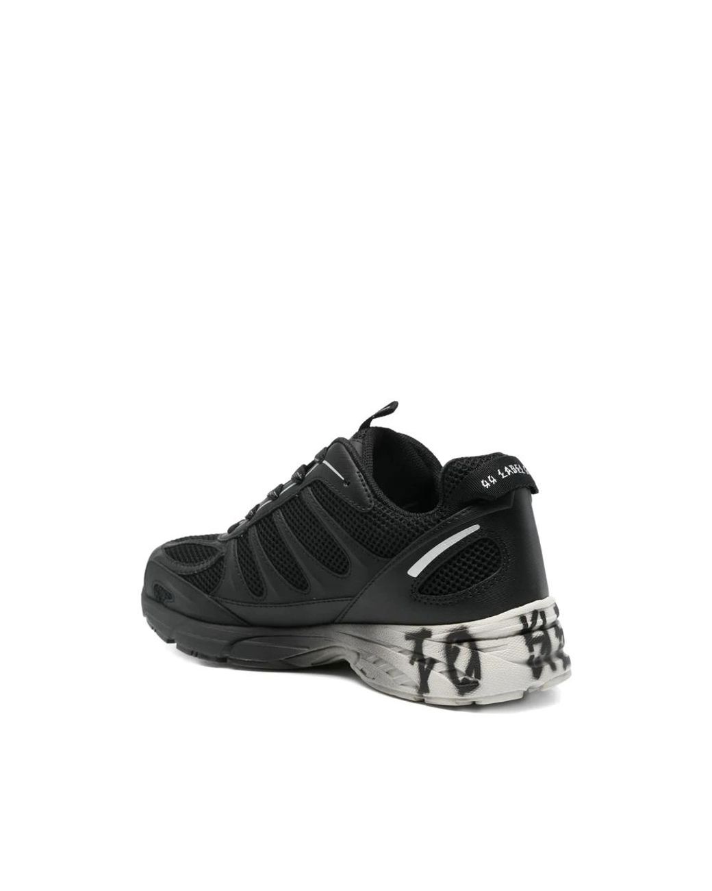 44 Label Group Black Sneakers for men