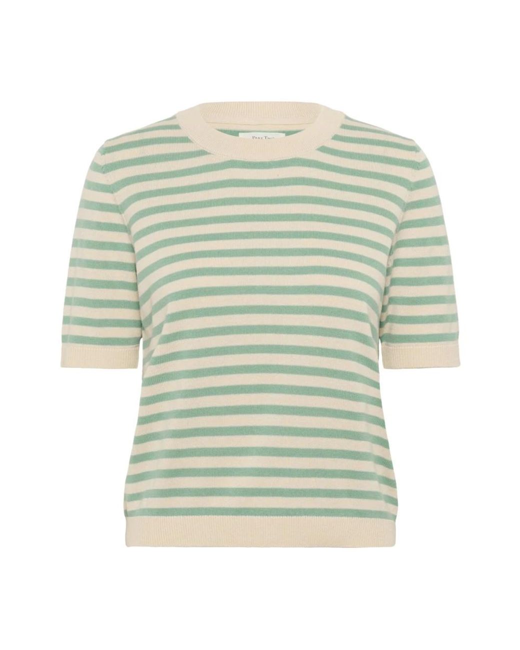 Part Two Tops ,Veelkleurig ,T-Shirts in het Green
