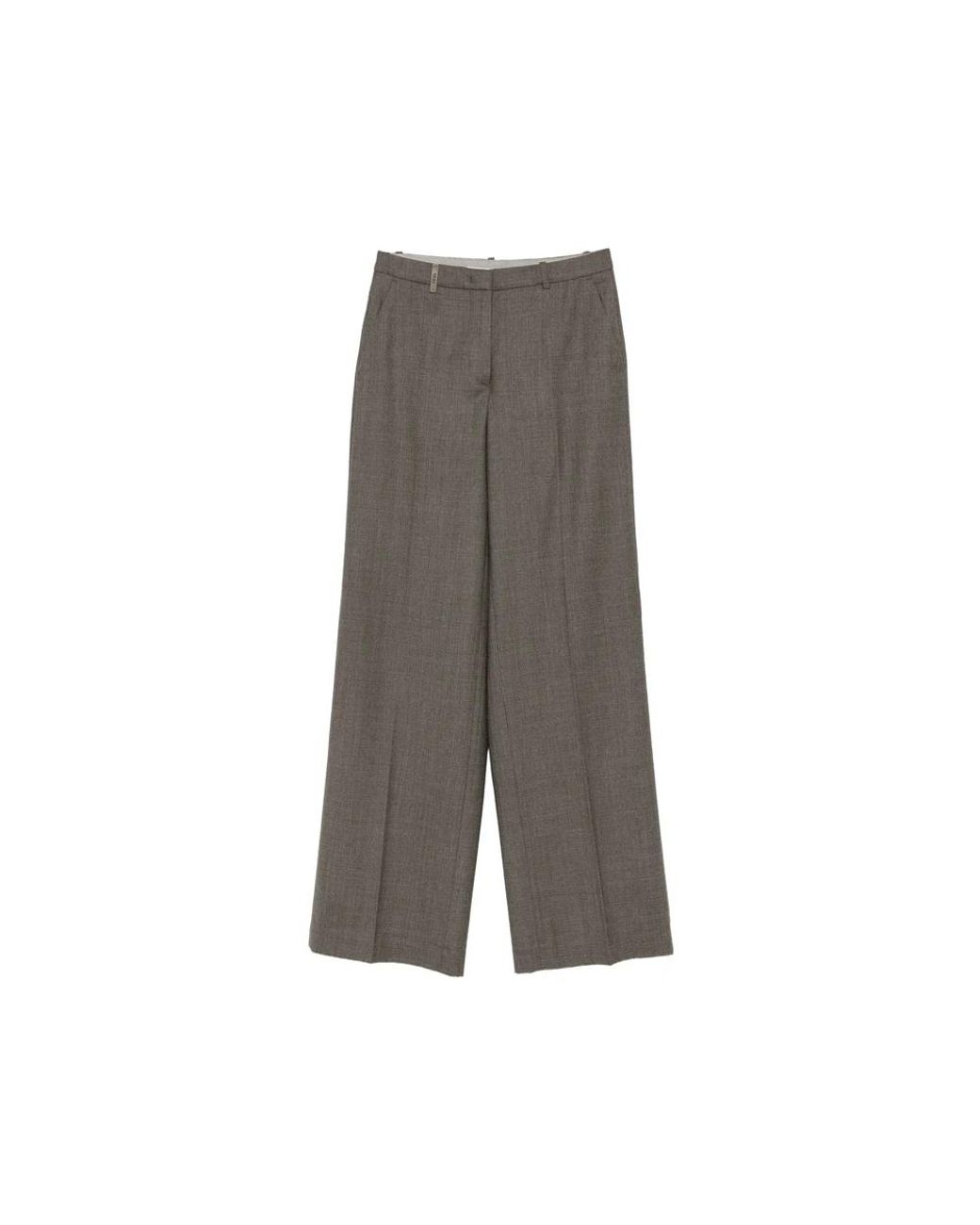 Peserico Gray Trousers