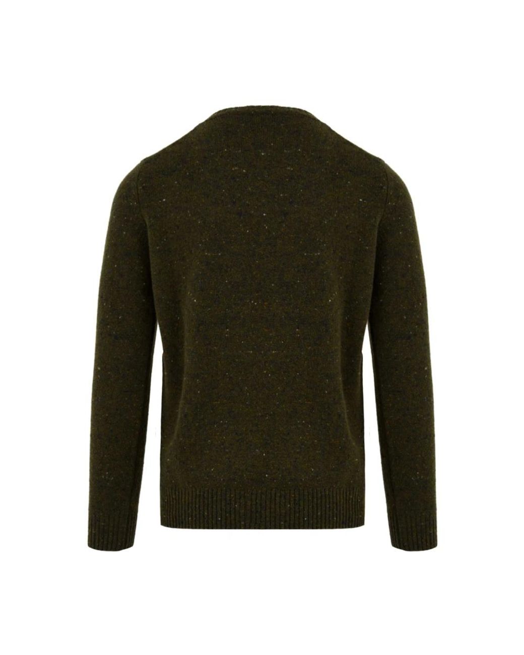 FILIPPO DE LAURENTIIS Green Round-Neck Knitwear for men
