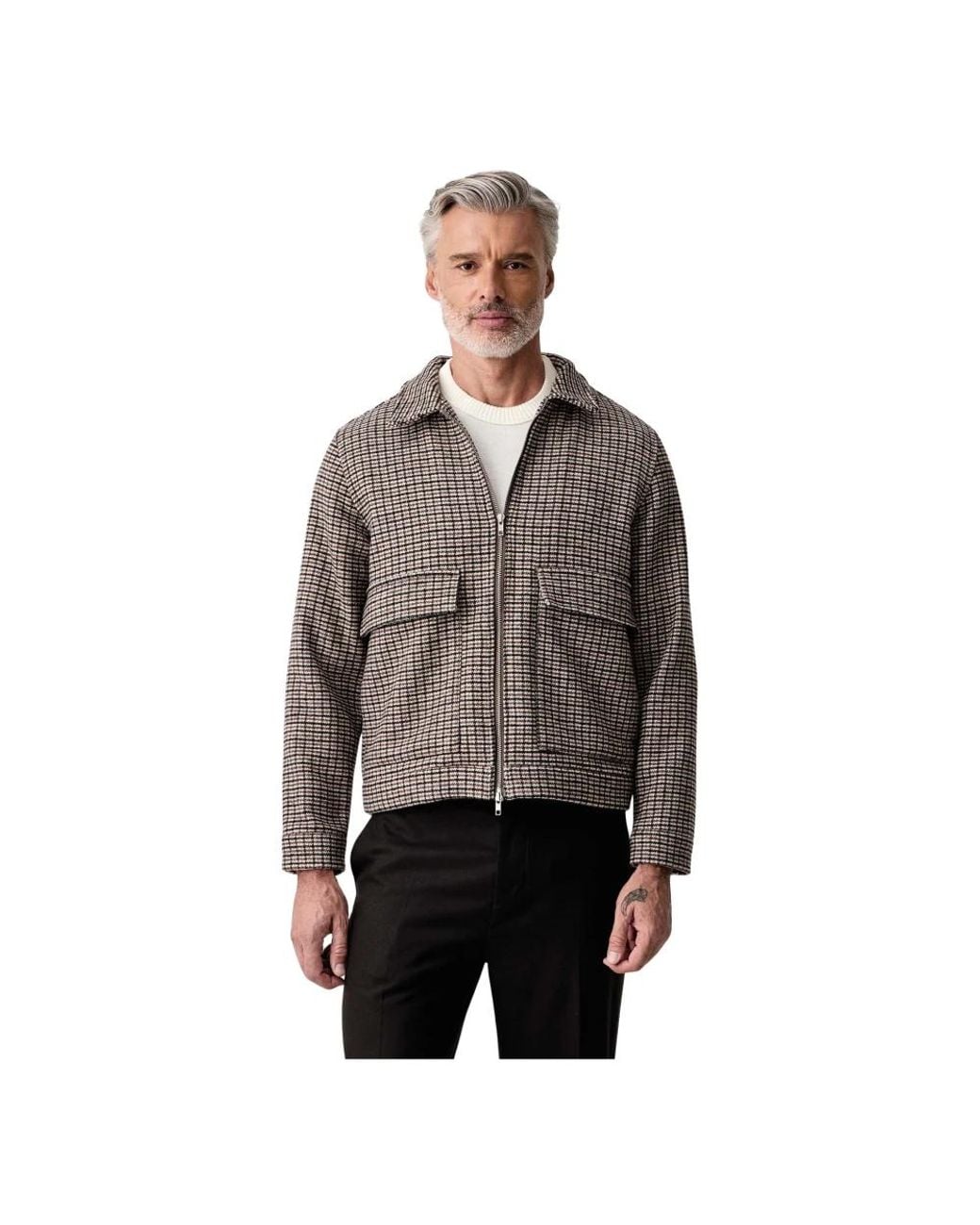 Bomber Jackets Lindbergh pour homme en coloris Gray