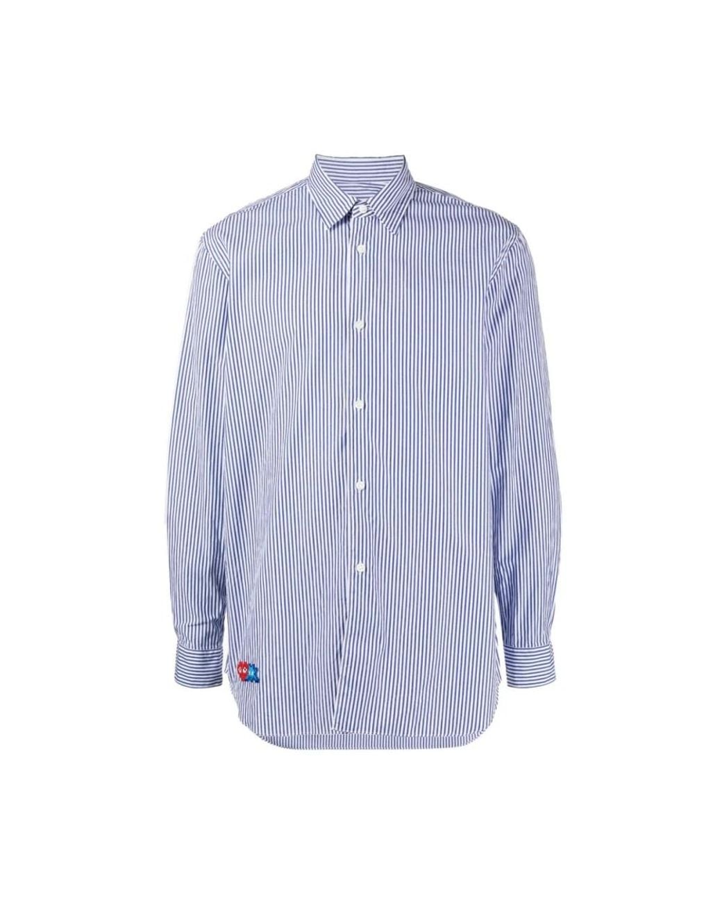 COMME DES GARÇONS PLAY Blue Casual Shirts for men