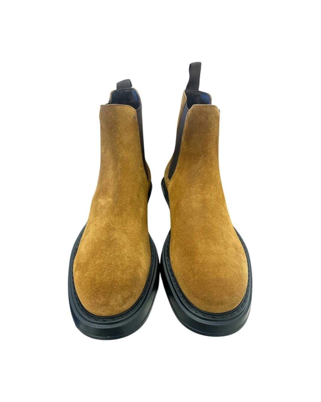 Fabi Brown Chelsea Boots for men