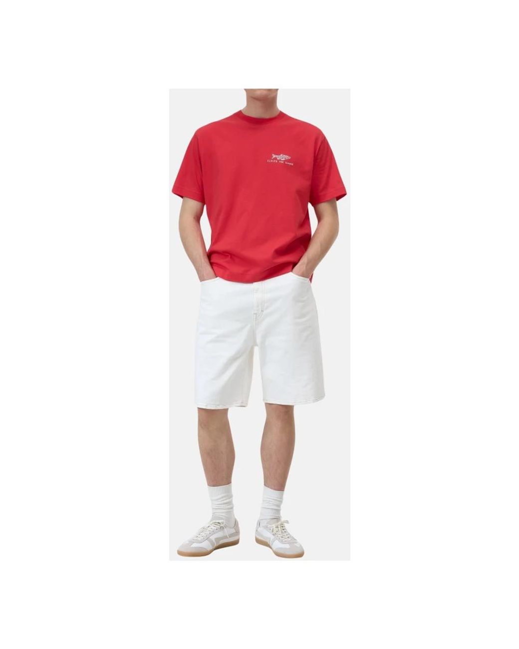 Closed Red T-Shirts for men