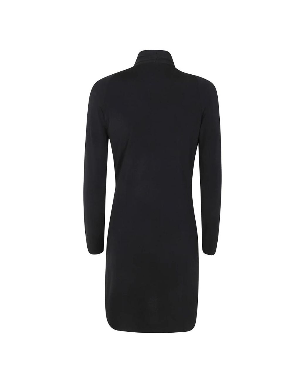Tom Ford Kleedjes ,Zwart ,V-Neck Cocktailjurk Met Lange Mouwen En Bar in het Black