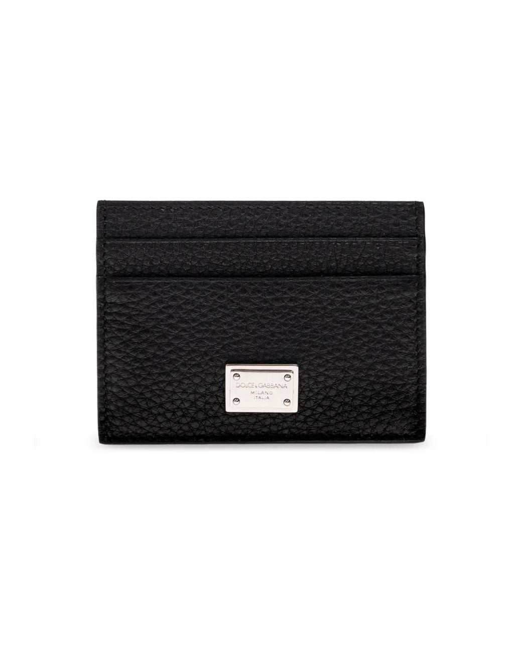 Dolce & Gabbana Black Wallets & Cardholders for men