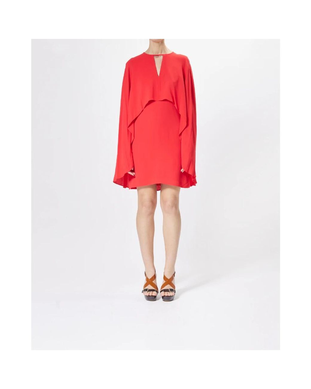 Karl Lagerfeld Red Short Dresses